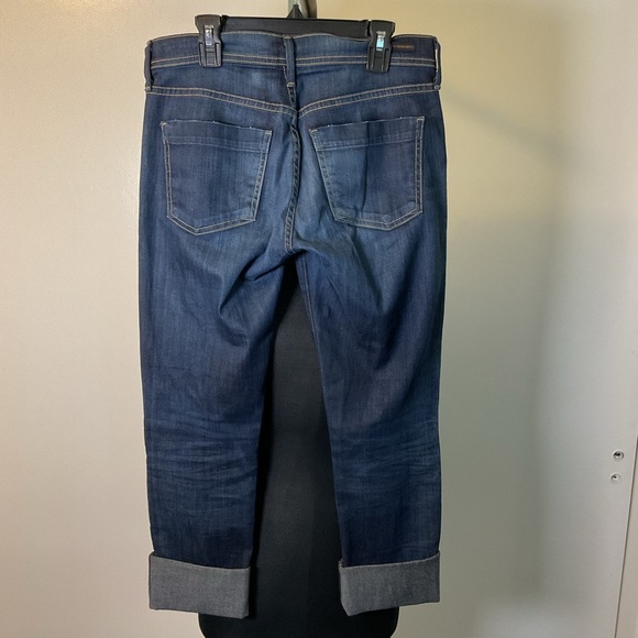 14. Citizens Of Humanity Blue Dani Cropped Straight Leg Ankle Jeans Size 26 - Picture 9 of 9